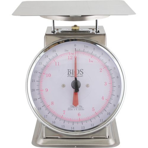 Balance &agrave; plateau sup&eacute;rieur, Capacit&eacute; 25 lb 12 kg, Graduations 0,125 lb / 50 g NRZ Safety Inc.