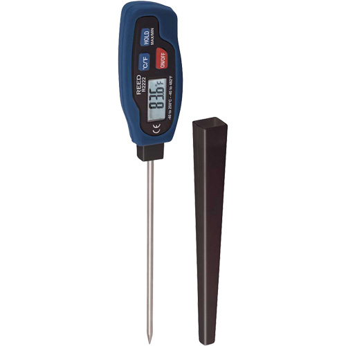R2222 Stem Thermometer with ISO Certificate, Contact, Digital, -40-482°F (-40-250°C) NRZ Safety Inc.