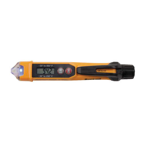 Non-Contact Voltage Tester with Infrared Thermometer NRZ Safety Inc.