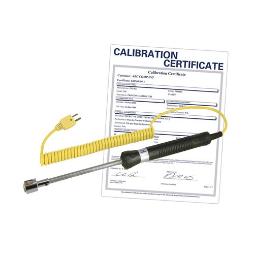 Surface Thermocouple Probe with Calibration Certificate, 500 °C (932°F) Max. Temp. NRZ Safety Inc.