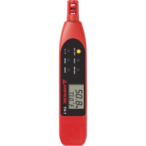 Sonde de temp&eacute;rature et d'humidit&eacute; relative TH-1, 4% - 95% HR, -4°- 122° F ( -20° - 50° C ) NRZ Safety Inc.