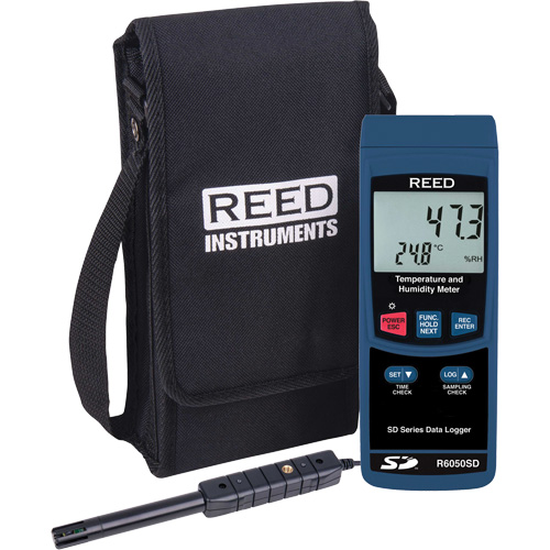 Data Logging Thermo-Hygrometer, 5% - 95% RH, 32° - 122° F ( 0° - 50°C ) NRZ Safety Inc.