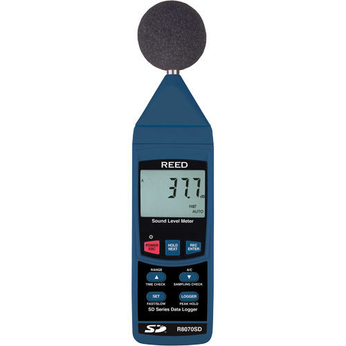 Sound Level Meter, 30 - 130 dB Measuring Range NRZ Safety Inc.