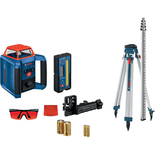 Revolve2000 Self-Leveling Horizontal Rotary Laser Kit, 2000' (609.6 m), 670 Nm NRZ Safety Inc.