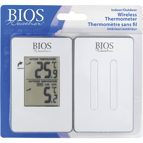 Indoor/Outdoor Wireless Thermometer, Non-Contact, Analogue, 31-158°F (-35-70°C) NRZ Safety Inc.