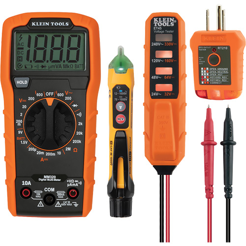 Trousse dessai &eacute;lectrique avec multim&egrave;tre num&eacute;rique NRZ Safety Inc.