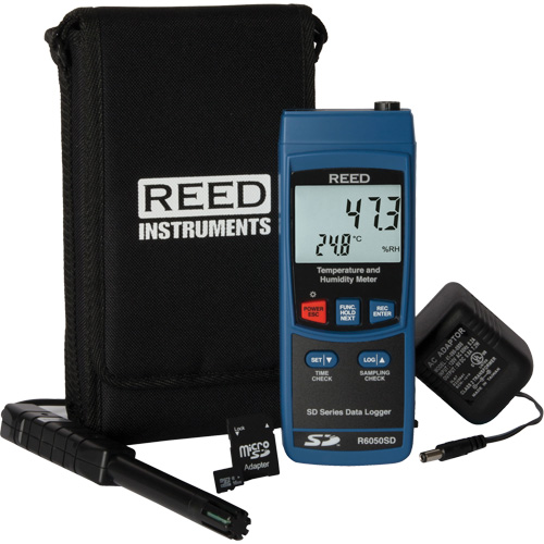 N&eacute;cessaire de thermo-hygrom&egrave;tre, 5% - 95% HR, 32°- 122° F ( 0° - 50° C ) NRZ Safety Inc.