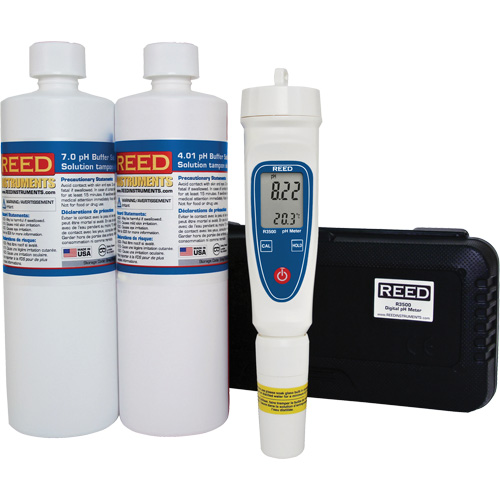 pH Meter & Buffer Solution Kit NRZ Safety Inc.