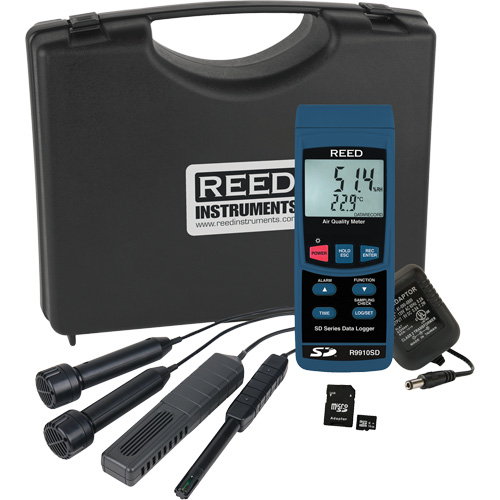 Data Logging Indoor Air Quality Meter Kit NRZ Safety Inc.