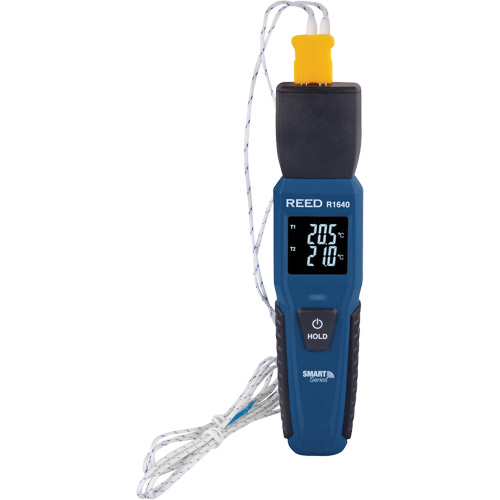 Bluetooth Smart Series Thermocouple Thermometer, Contact, Digital, -328-2501°F (-200-1372°C) NRZ Safety Inc.