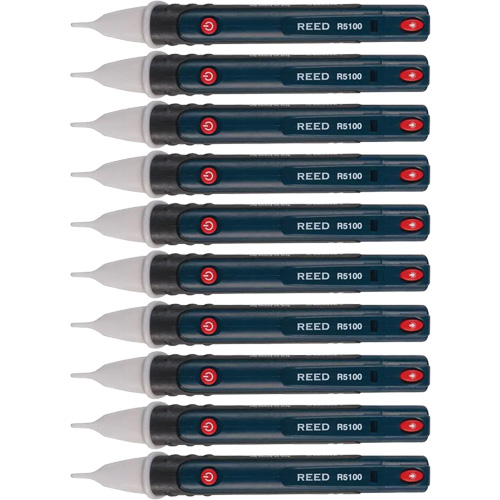 Non-Contact Voltage Detector with Flashlight, 24 VAC - 1000 VAC, Display & Sound Alert NRZ Safety Inc.