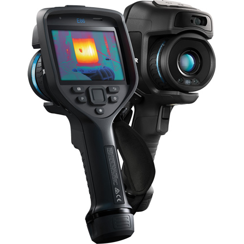 E86 Advanced Thermal Imaging Camera with 14° & 24° Lens, 464 x 348 pixels, -20° - 1500°C (-4° - 2732°F), 40 mk/50 mK NRZ Safety Inc.