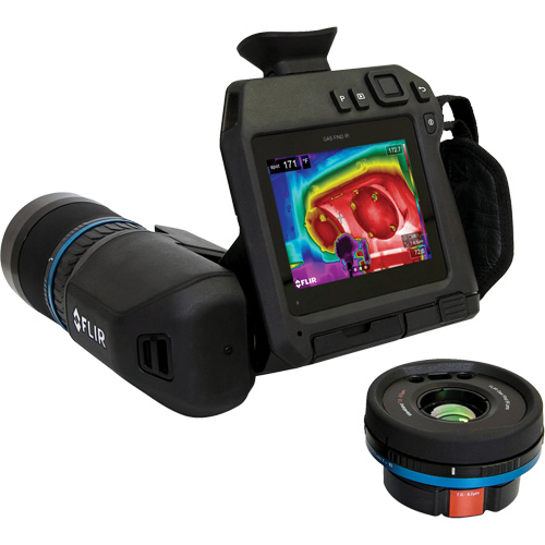 D&eacute;tecteur de gaz GF77 IR avec objectif LR 25°, 320 x 240 pixels, 25 mK NRZ Safety Inc.