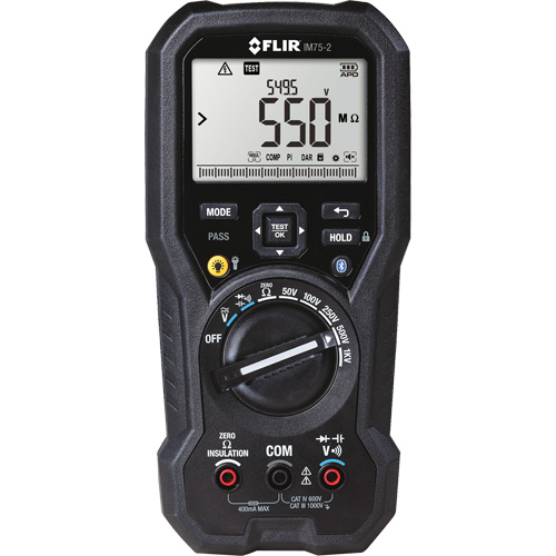 Insulation Tester and Digital Multimeter with METERLiNK&reg;, Digital NRZ Safety Inc.