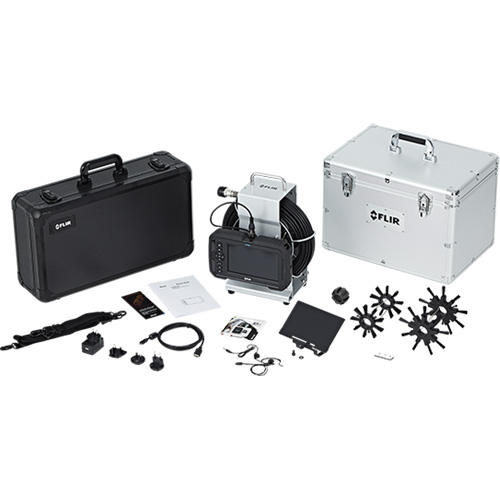 Ensemble de vid&eacute;oscope haute performance avec sonde cam&eacute;ra et bobine de plomberie NRZ Safety Inc.