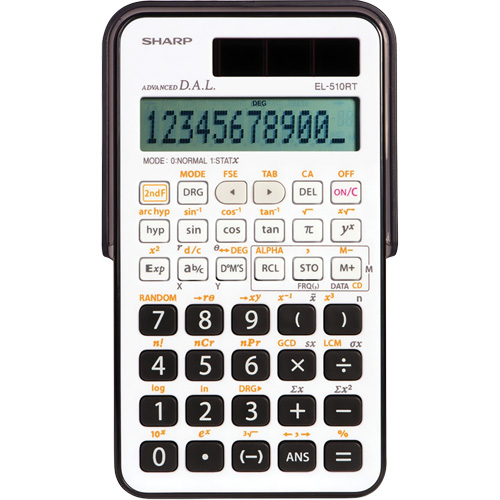 EL510RTB Scientific Calculator with 169 Functions NRZ Safety Inc.
