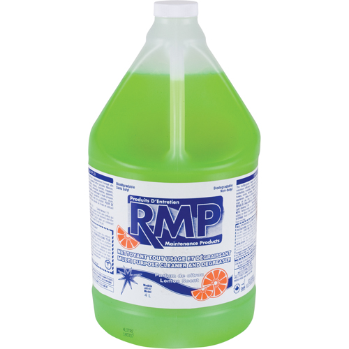 Nettoyant & d&eacute;graissant tout usage avec parfum de citron, 4 L, Cruche NRZ Safety Inc.