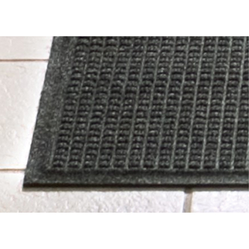 Waterhog&reg; Fashion Matting, Wiper/Scraper, 3' x 5' x 1/4", Charcoal NRZ Safety Inc.