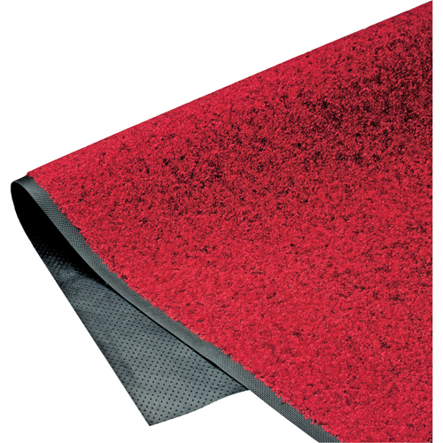 ColorStar Matting, Wiper, 3' x 5' x 3/8", Red/Black NRZ Safety Inc.