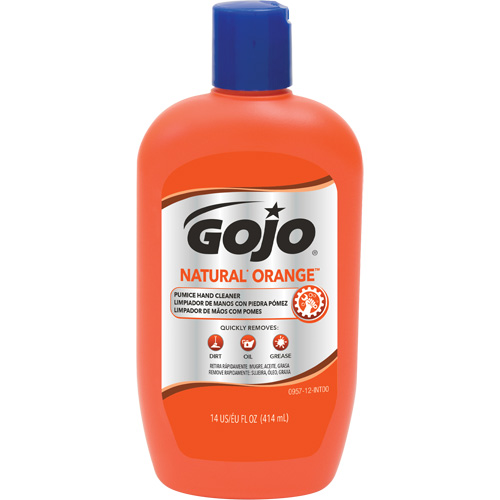 Nettoyant &agrave; mains Natural Orange, Pierre ponce, 414 ml, Bouteille, Agrumes/Orange NRZ Safety Inc.