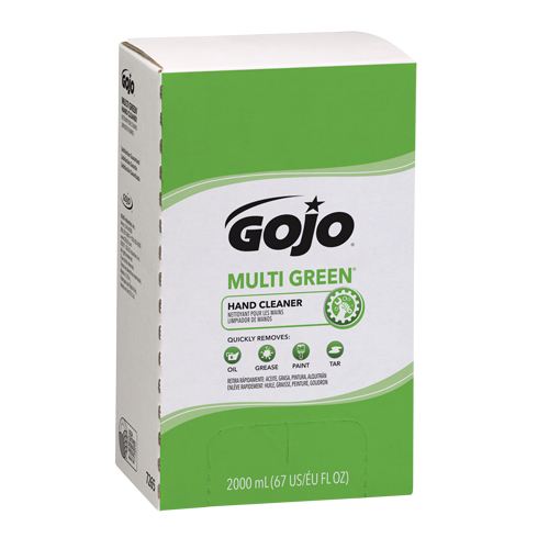 Nettoyant pour les mains Pro TDX 2000 Multi Green, Gel, 2 L, Recharge, Agrumes NRZ Safety Inc.