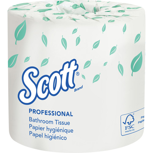 Scott&reg; Bathroom Tissue, 2 Ply, 550 Sheets/Roll, White NRZ Safety Inc.