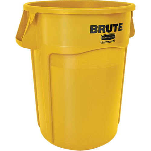 Brute&reg; Round Containers, Polyethylene, 44 US gal. NRZ Safety Inc.