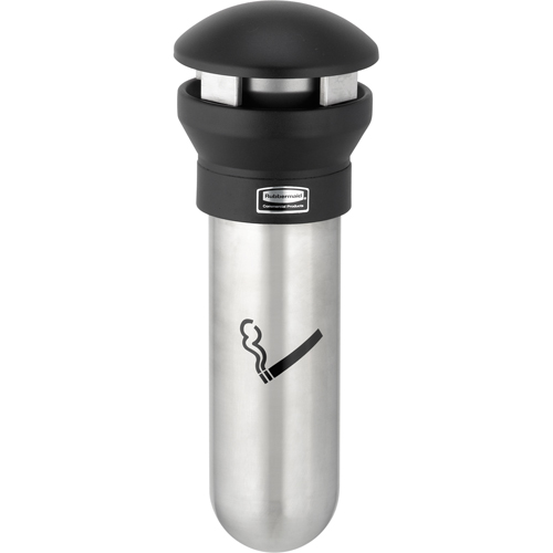 Infinity Smoking Management Solutions, Wall-Mount, Metal, 0.60 gal./0.60 US Gal. Capacity, 18" Height NRZ Safety Inc.