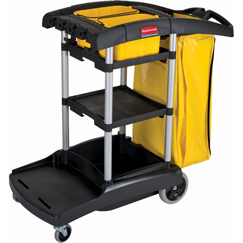 High Capacity Cleaning Carts With Bins NRZ Safety Inc.