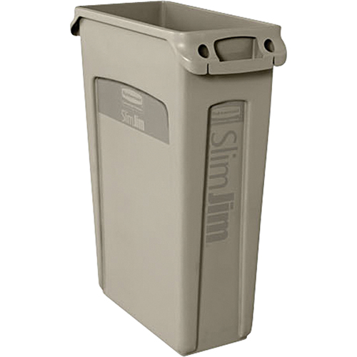 Contenants Slim Jim a/canaux de ventilation, Plastique, 23 gal. US NRZ Safety Inc.