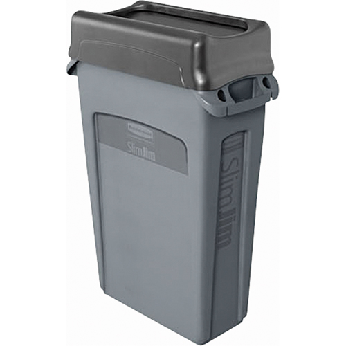 Contenants Slim Jim a/canaux de ventilation, Plastique, 23 gal. US NRZ Safety Inc.