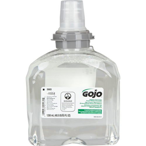 Nettoyant pour les mains &eacute;cologique TFX, Mousse, 1,2 L, Sans parfum NRZ Safety Inc.