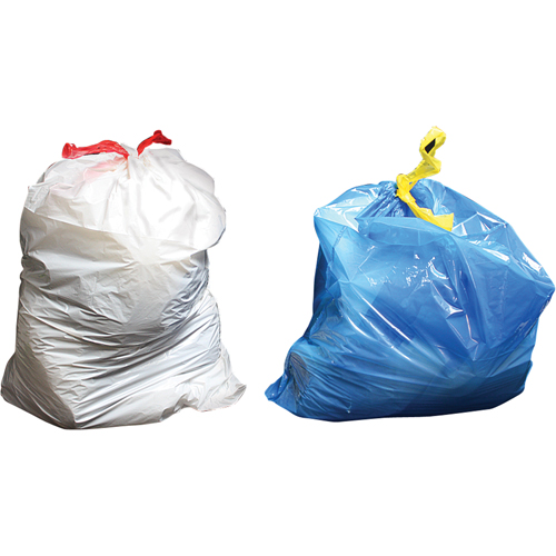 Sacs &agrave; d&eacute;chets Sure-Tie, Fort, 33" la x 38" lo, 0,9 mils, Transparent, Capacit&eacute; 121,13 L (32 gal.) NRZ Safety Inc.