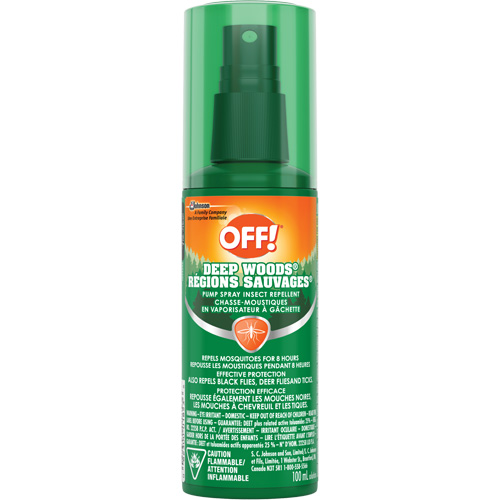 Insectifuge Off! R&eacute;gions sauvages, DEET &agrave; 25 %, Vaporisateur, 100 ml NRZ Safety Inc.