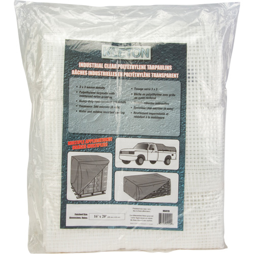 B&acirc;ches transparentes, 12' x 10' x 8 mils NRZ Safety Inc.