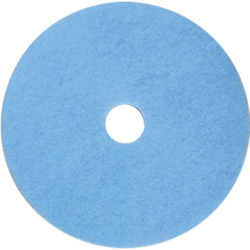 Tampons pour l'entretien des planchers, 19", Brunissage, Bleu NRZ Safety Inc.