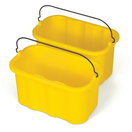 Seau porte-accessoires Executive Series, Capacit&eacute; de 2.5 gal. US (10 pintes), Jaune NRZ Safety Inc.