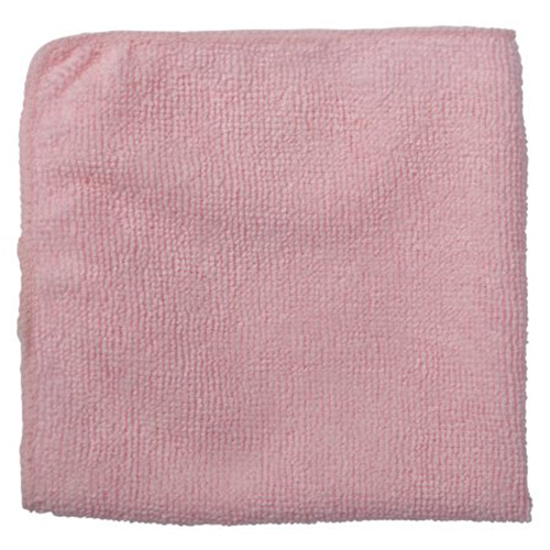 Light-Duty Cleaning Cloth, Microfibre, Red NRZ Safety Inc.