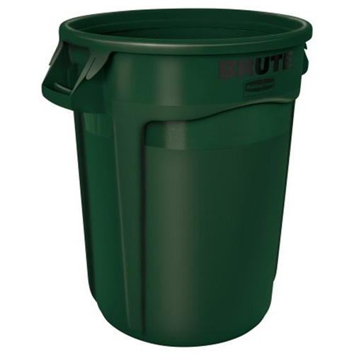 Vented Brute&reg; Waste Container, Plastic, 32 US gal. NRZ Safety Inc.
