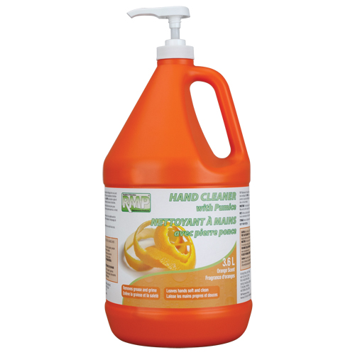 Nettoyant pour les mains &agrave; l'orange, Pierre ponce, 3,6 L, Cruche, Orange NRZ Safety Inc.