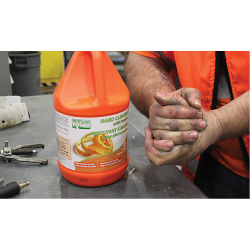 Nettoyant pour les mains &agrave; l'orange, Pierre ponce, 3,6 L, Cruche, Orange NRZ Safety Inc.