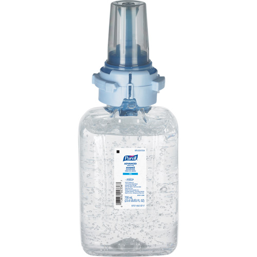 D&eacute;sinfectant avanc&eacute; pour les mains pour distributeur ADX-7 de GOJO, 700 ml, Recharge, 70 % alcool NRZ Safety Inc.