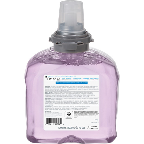 Savon pour les mains aux canneberges avec hydratants am&eacute;lior&eacute;s pour distributeur PROVON TFX, Mousse, 1200 ml, Parfum&eacute; NRZ Safety Inc.