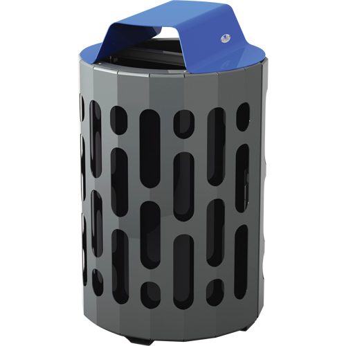 R&eacute;cipients &agrave; d&eacute;chets 2020 Stingray, M&eacute;tal, 42 gal. US NRZ Safety Inc.
