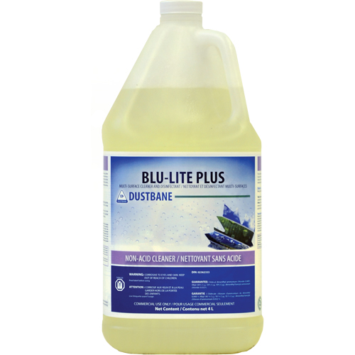 Nettoyant et d&eacute;sinfectant pour surfaces multiples Blu-Lite Plus, 4 L, Cruche NRZ Safety Inc.
