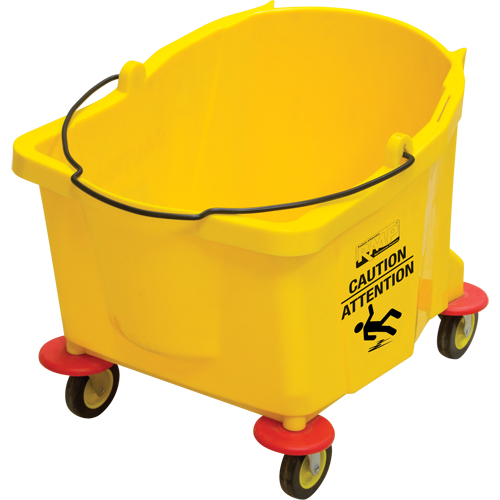 Seau pour vadrouille, Capacit&eacute; de 9.5 gal. US (38 pintes), Jaune NRZ Safety Inc.