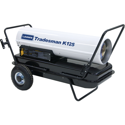 Tradesman&reg; Forced Air Heater, Fan, Kerosene, 125,000 BTU/H NRZ Safety Inc.
