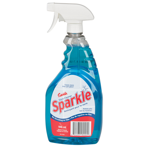 Nettoyants &agrave; vitre Swish Sparkle, 946 ml, Bouteille &agrave; g&acirc;chette NRZ Safety Inc.