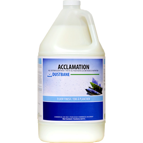 Acclamation All-System Floor Finish, 5 L, Jug NRZ Safety Inc.