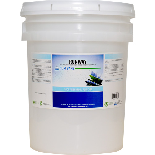Runway High-Durability Floor Finish, 20 L, Drum NRZ Safety Inc.